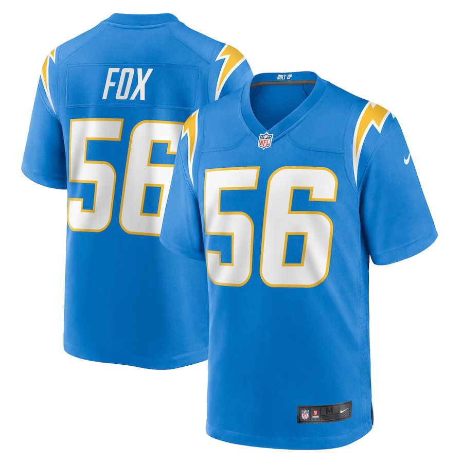 Men Los Angeles Chargers #56 Morgan Fox Nike Powder Blue Player Game NFL Jersey->los angeles chargers->NFL Jersey